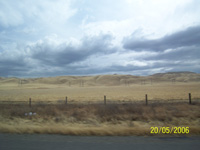 Same desert scene saved in Photoshop using the save for the web option file size 11.7 KB