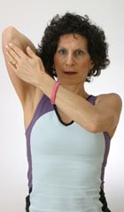 graphic demonstrating shoulder exercise